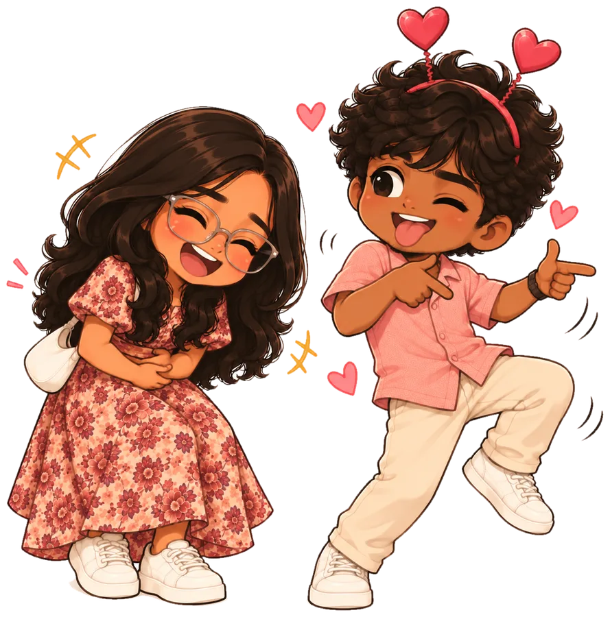 Chibi me dancing like an erripuk to make you laugh