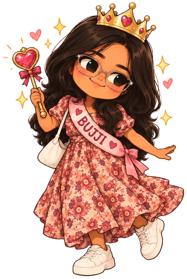 Chibi you wearing a crown